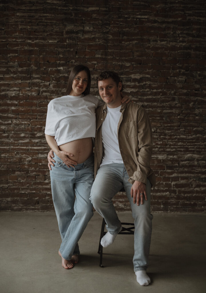 Des Moines Maternity Studio Session 