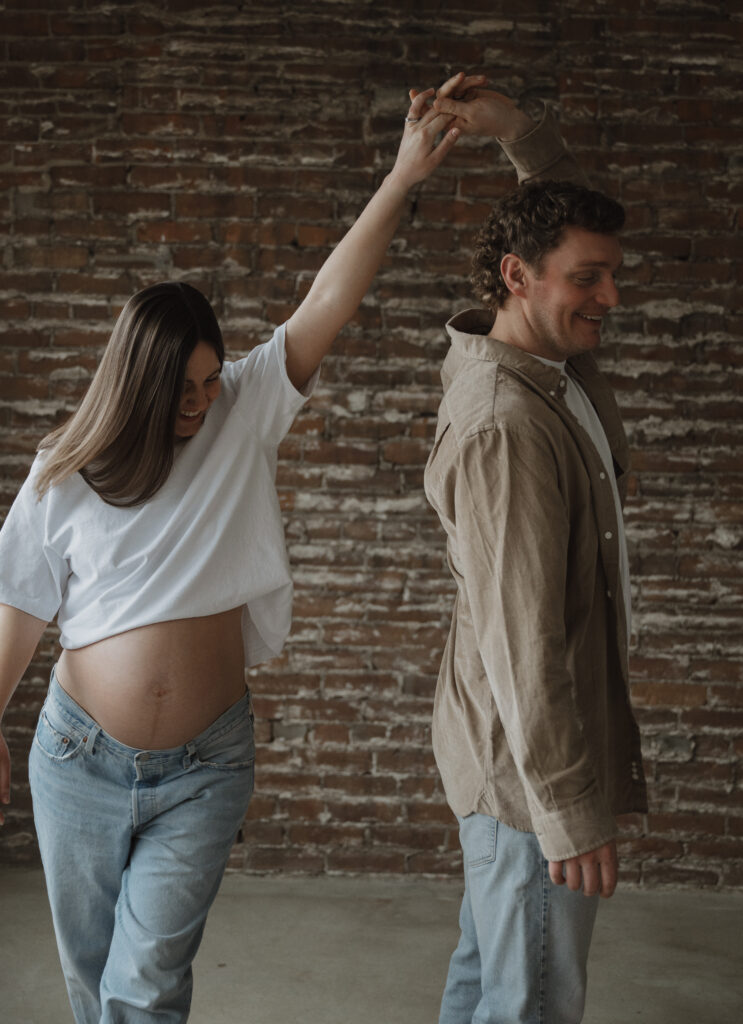 Des Moines Maternity Studio Session 